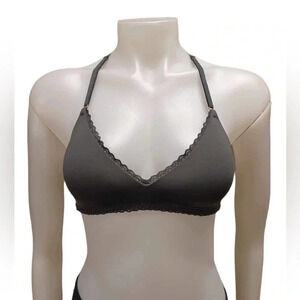 Aerie Charcoal Bralette Size 34B